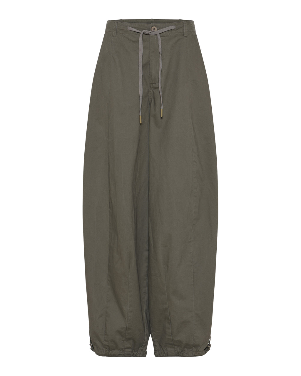 LA ROUGE ApS Baggy Pants Pants Army Green