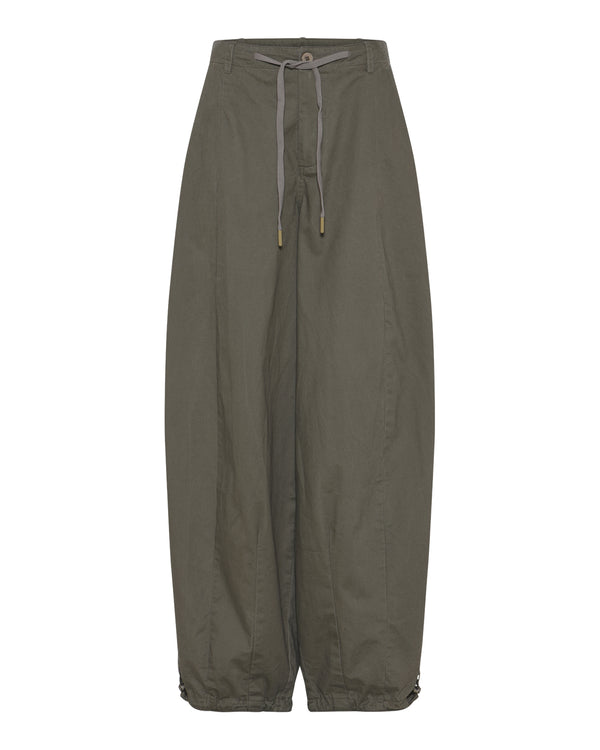 LA ROUGE ApS Baggy Pants Pants Army Green