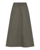 LA ROUGE ApS Baggy Skirt Skirt Army Green