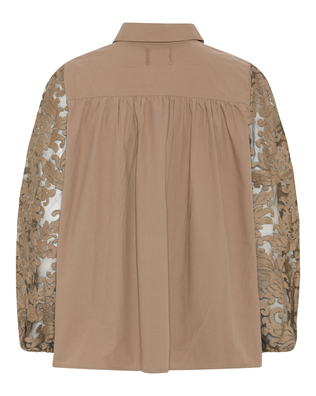 LA ROUGE ApS Bettina Shirt Shirt Camel