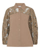 LA ROUGE ApS Bettina Shirt Shirt Camel