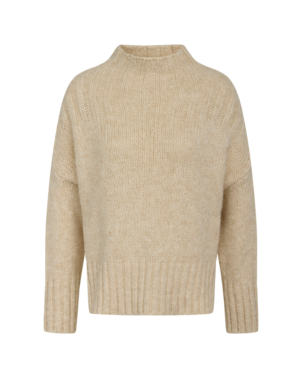 LA ROUGE ApS Bolette knit Knit Off White Melange
