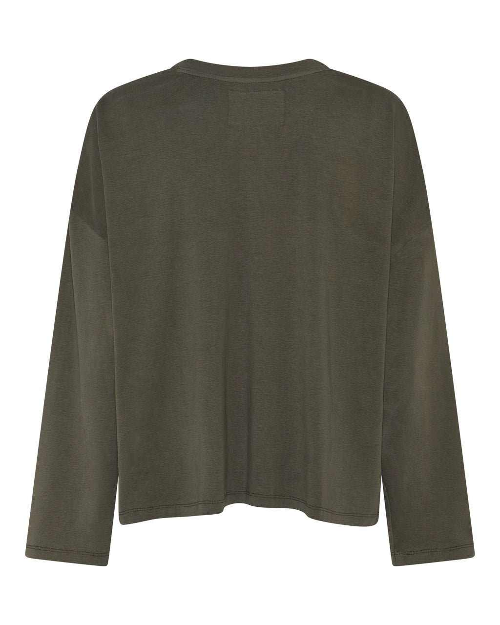 LA ROUGE ApS Boxy L/S T- Shirt T-shirt Army Green