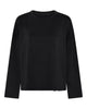 LA ROUGE ApS Boxy L/S T- Shirt T-shirt Black