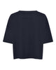 LA ROUGE ApS Boxy T-shirt T-shirt Navy
