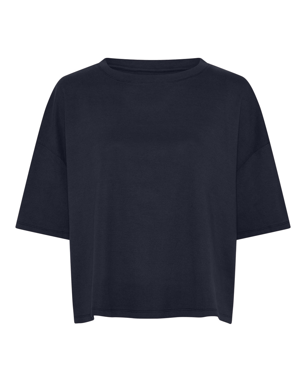 LA ROUGE ApS Boxy T-shirt T-shirt Navy