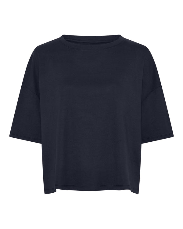 LA ROUGE ApS Boxy T-shirt T-shirt Navy