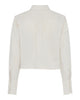 LA ROUGE ApS Candy Cropped Shirt Shirt Sand stripe