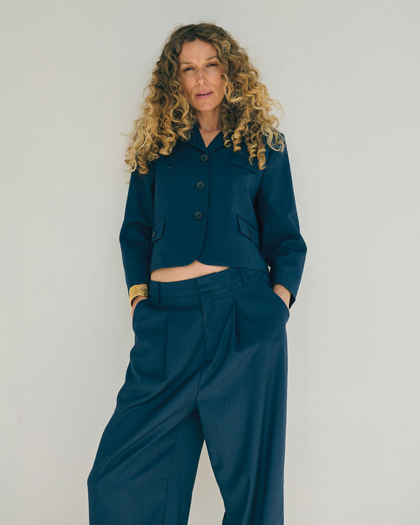 LA ROUGE ApS Cara Blazer Jacket Dark Navy