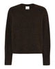 LA ROUGE ApS Carol Knit Knit Dark Brown