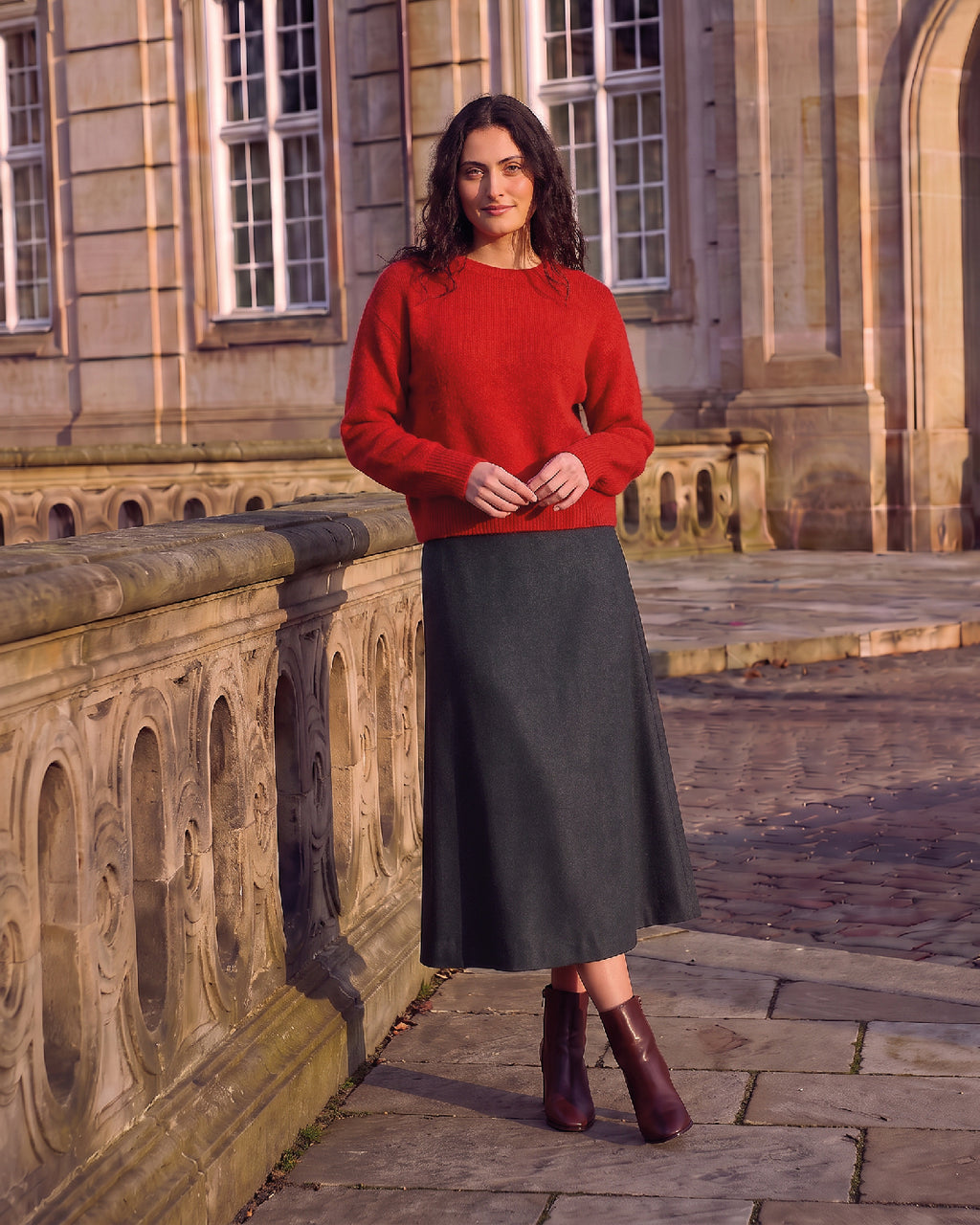 LA ROUGE ApS Carol Knit Knit Red