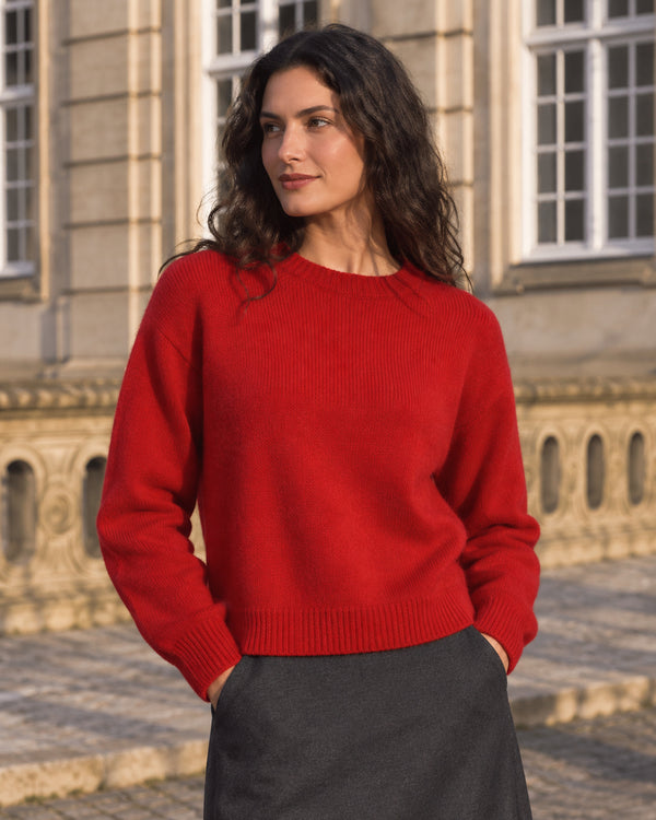 LA ROUGE ApS Carol Knit Knit Red