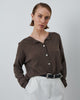 LA ROUGE ApS Cassandra Knit Cardigan Cardigan Brown