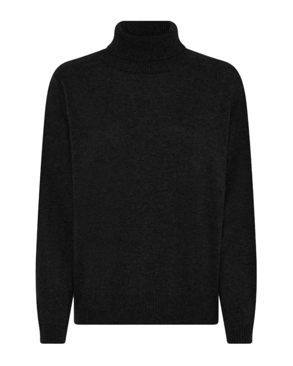 LA ROUGE ApS Cassandra Knit Rollneck Rollerneck Black