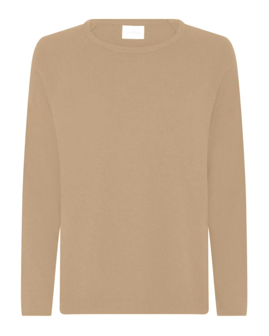 LA ROUGE ApS Cassandra Knit Round Neck Knit Sand Melange