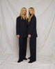 LA ROUGE ApS Catrine Pants Pants Navy Pinstribe