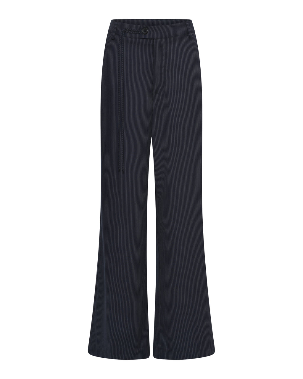 LA ROUGE ApS Catrine Pants Pants Navy Pinstribe