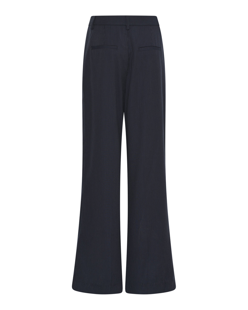 LA ROUGE ApS Catrine Pants Pants Navy Pinstribe