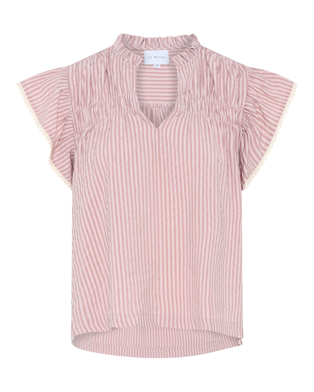 LA ROUGE ApS Cecilie Top Top Pink stripe
