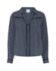 LA ROUGE ApS Cecilie V-Neck Blouse Blouse Navy