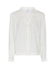 LA ROUGE ApS Cecilie V-Neck Blouse Blouse White