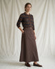 LA ROUGE ApS Charlotte Knit Polo Knit Brown/navy