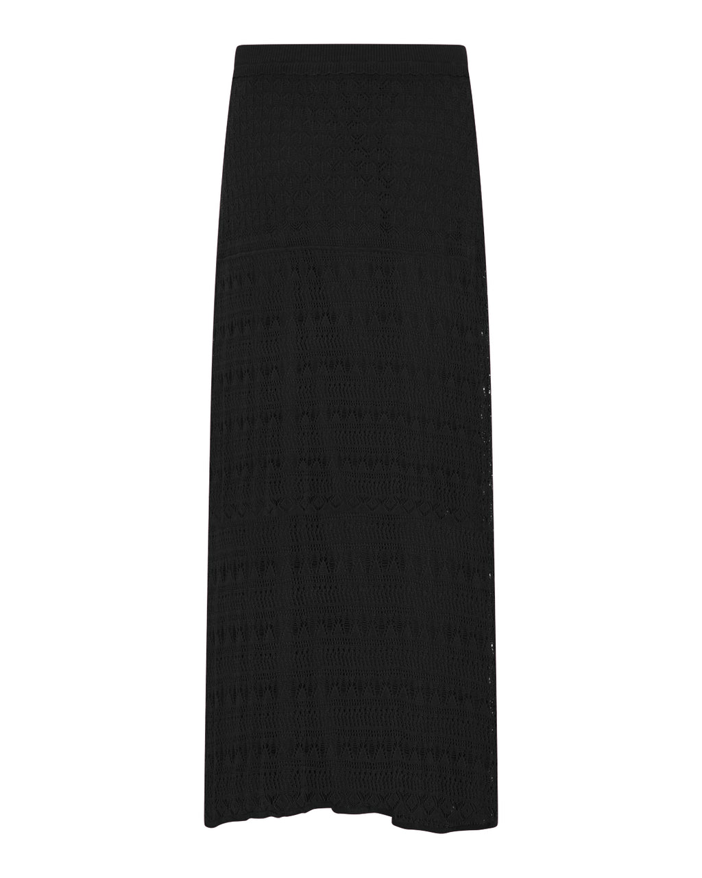 LA ROUGE ApS Charlotte Knit Skirt Skirt Black
