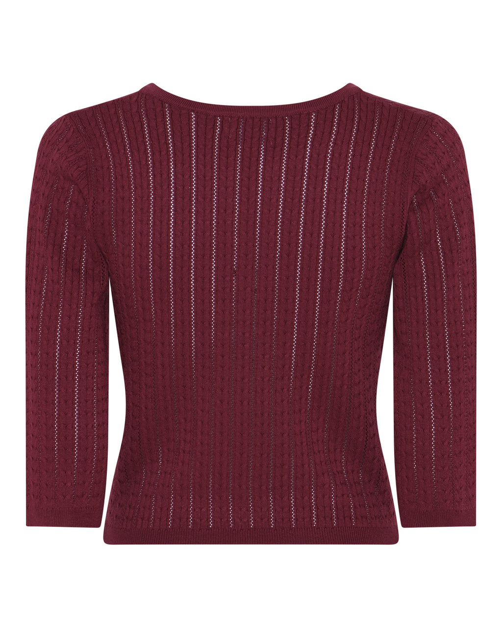 LA ROUGE ApS Charlotte Knit V-Neck Top
