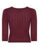 LA ROUGE ApS Charlotte Knit V-Neck Top