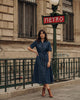 LA ROUGE ApS Charlotte New Dress Dress Dark Denim