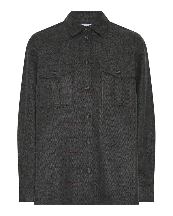 LA ROUGE ApS Checki Shirt Shirt Brown