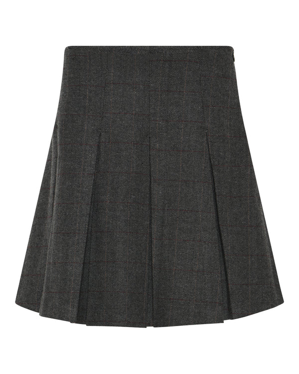 LA ROUGE ApS Checki skirt Skirt Brown