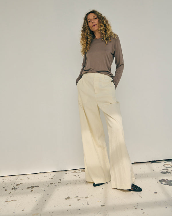 LA ROUGE ApS Chloe Pants Pants Off White