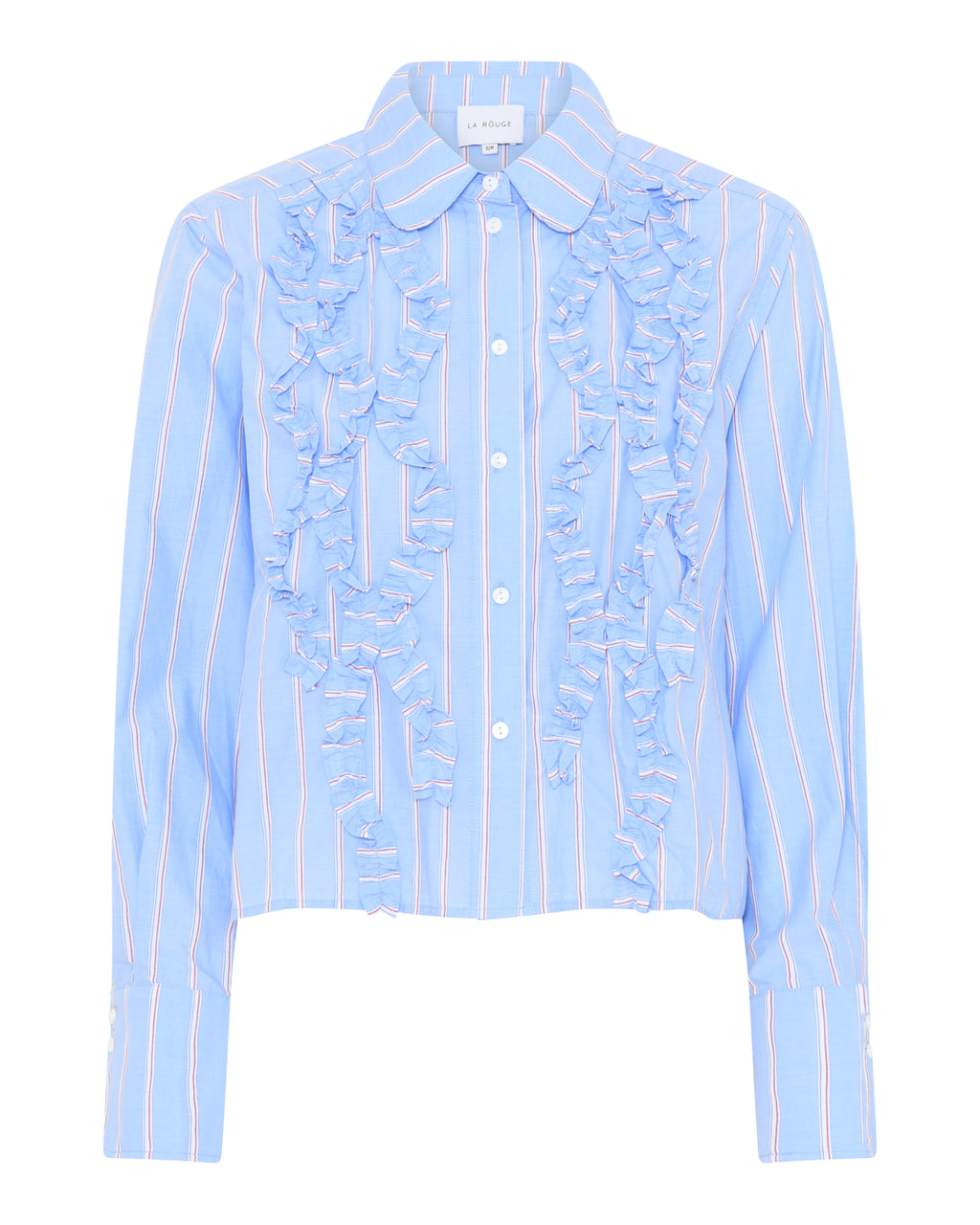 LA ROUGE ApS Cindy Shirt Shirt Blue stripe
