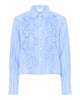 LA ROUGE ApS Cindy Shirt Shirt Blue stripe