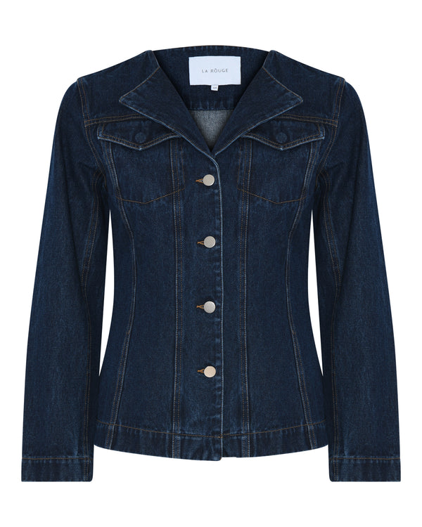 LA ROUGE ApS Clara Jacket Jacket Dark Denim