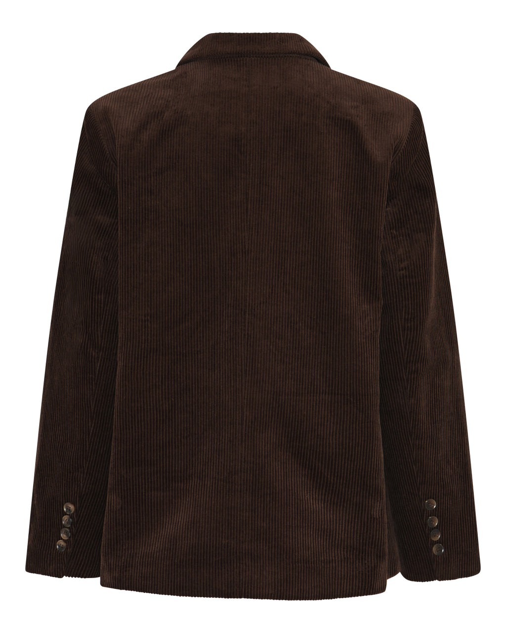 LA ROUGE ApS Connie Blazer - Corduroy Blazer Dark Brown