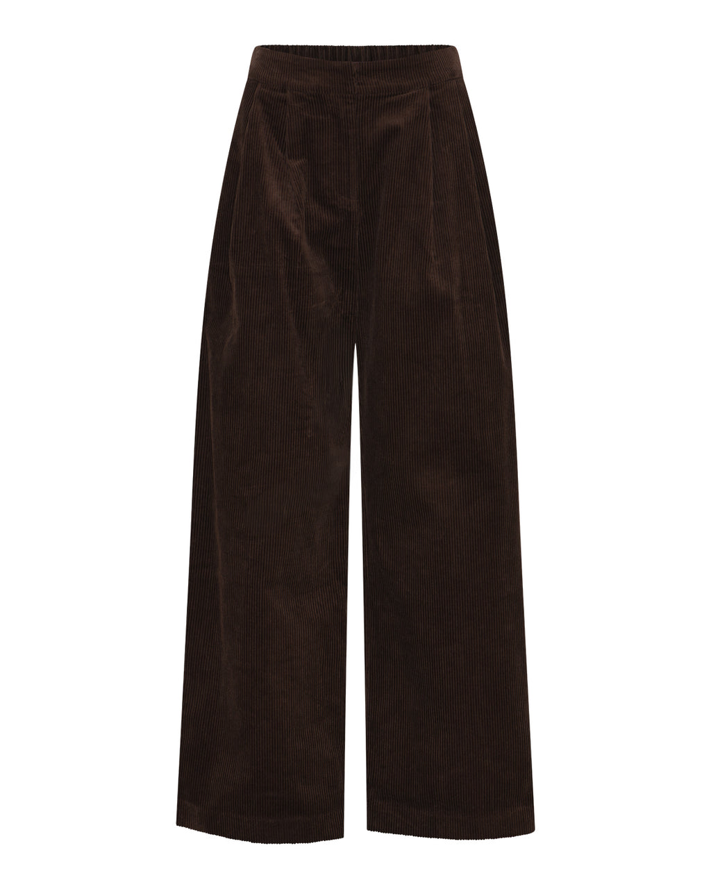 LA ROUGE ApS Connie Pants - Corduroy Pants Dark Brown