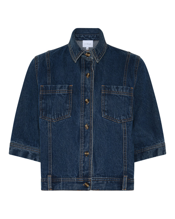 LA ROUGE ApS Cope Jacket Jacket Washed Denim