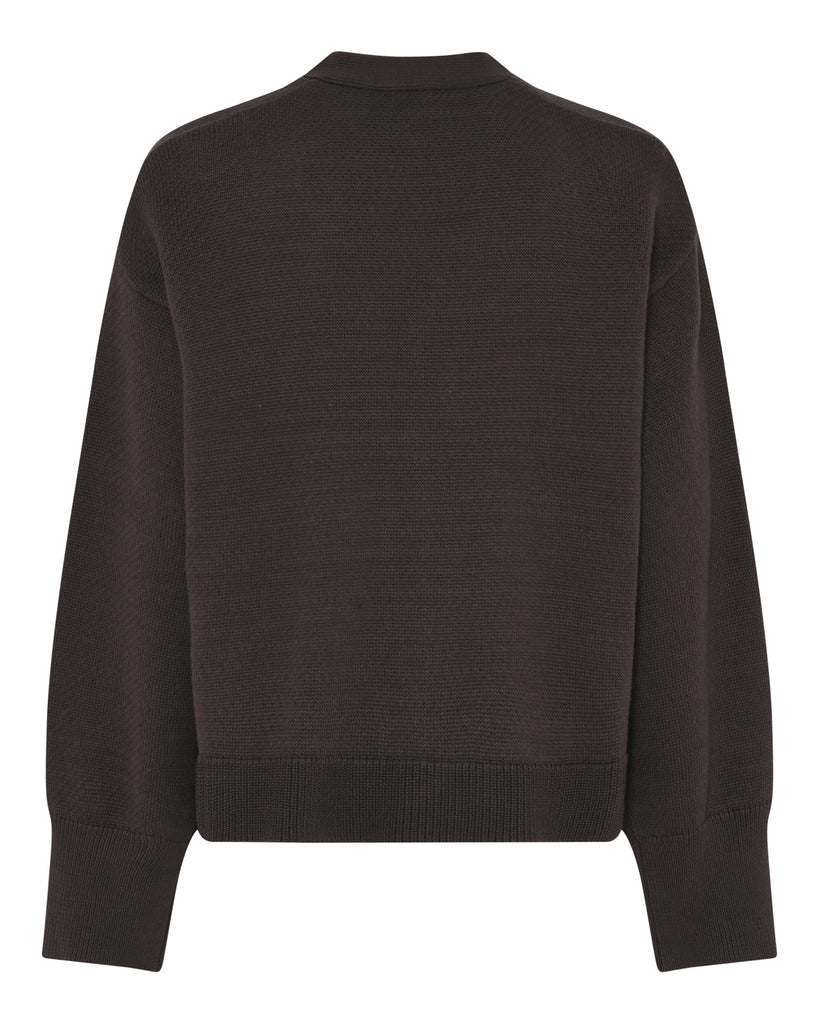 LA ROUGE ApS Dagmar Cardigan Cardigan Brown