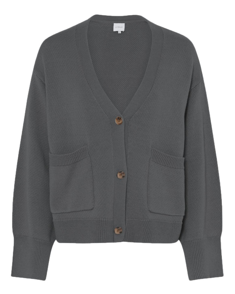 LA ROUGE ApS Dagmar Cardigan Cardigan Dark Grey