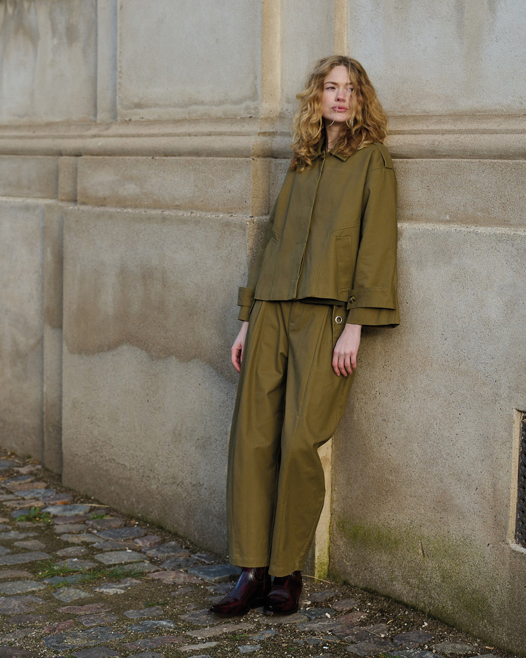 LA ROUGE ApS Daniella Pants Pants Khaki