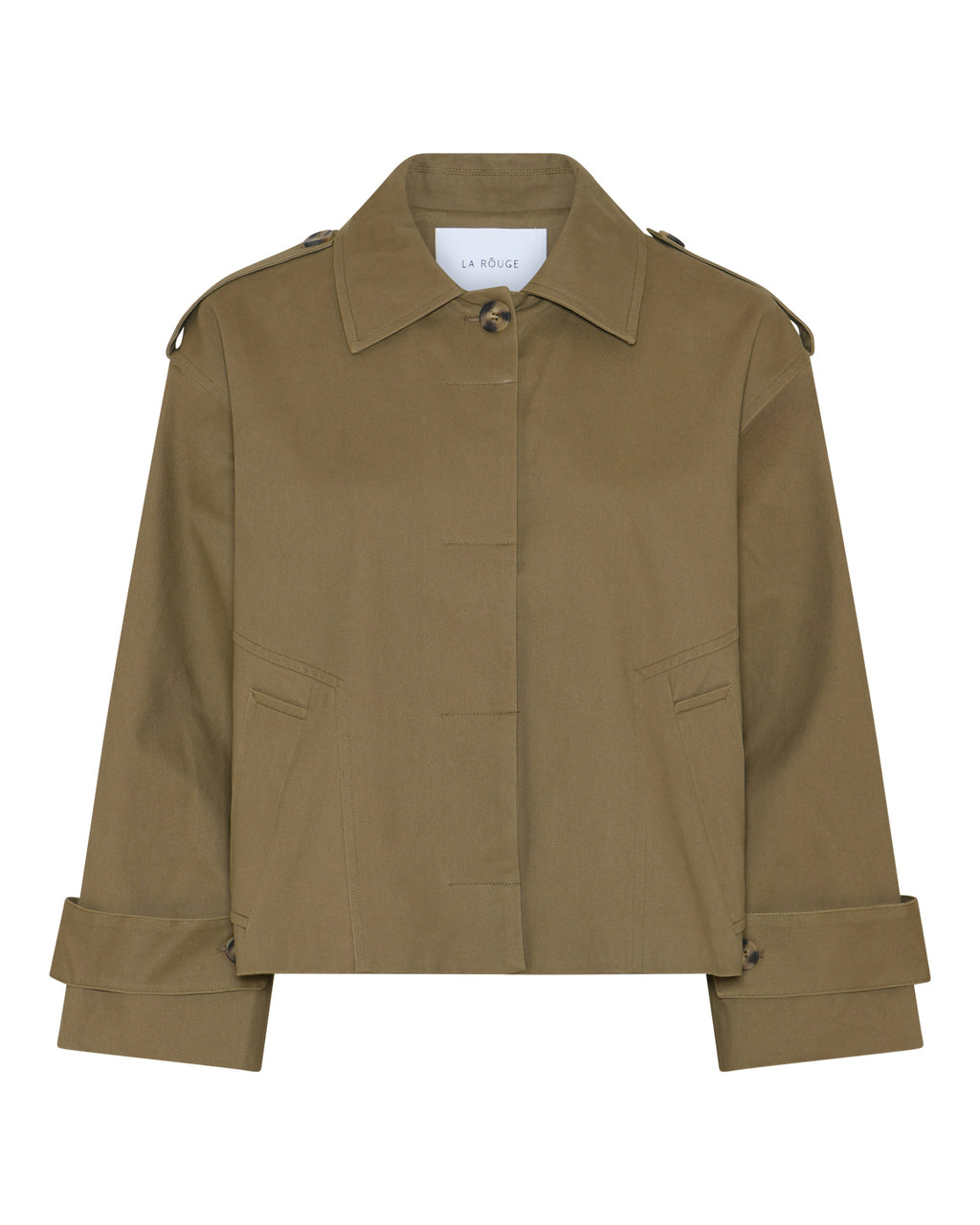 LA ROUGE ApS Daniella Trenchcoat - Short Trenchcoat Khaki