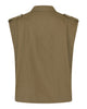LA ROUGE ApS Daniella Waistcoat Waistcoat Khaki