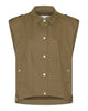 LA ROUGE ApS Daniella Waistcoat Waistcoat Khaki