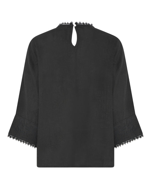 LA ROUGE ApS Dori Blouse Blouse Black