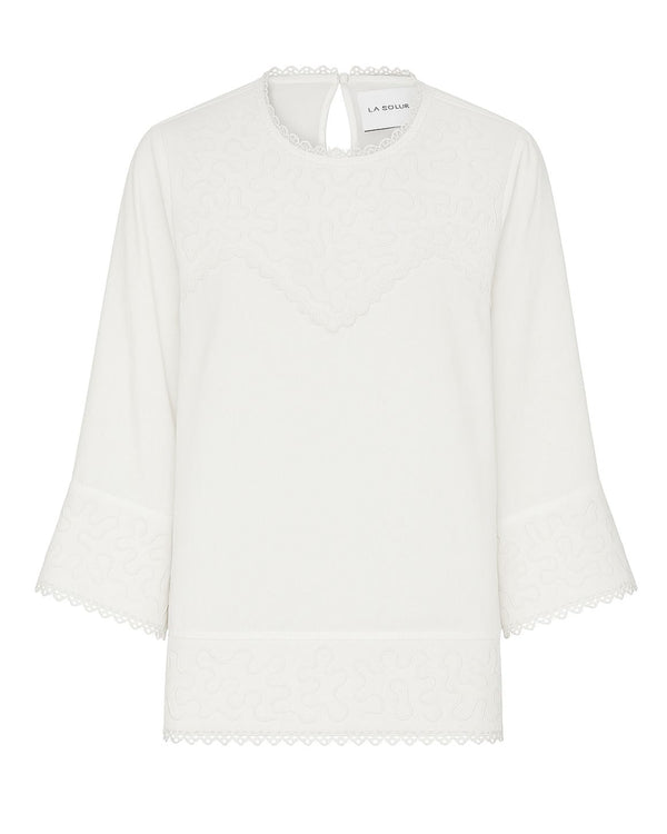 LA ROUGE ApS Dori Blouse Blouse White