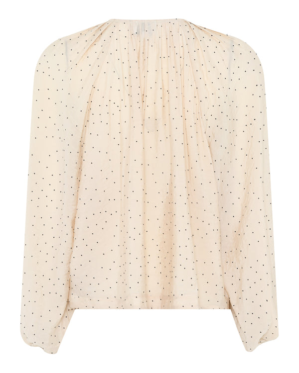 LA ROUGE ApS Dot Shirt Shirt Sand