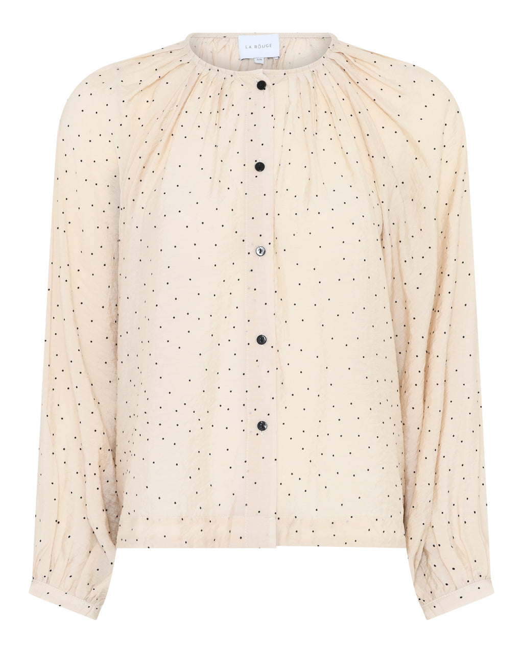 LA ROUGE ApS Dot Shirt Shirt Sand
