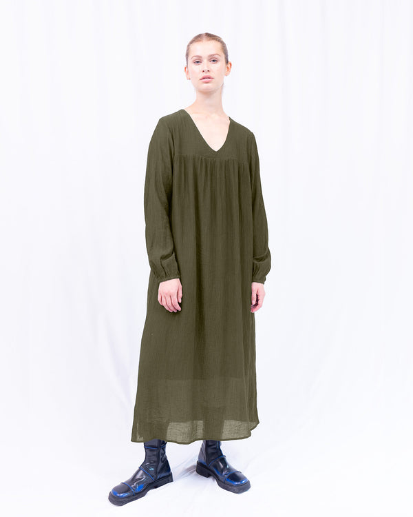 LA ROUGE ApS Ellie Dress Dress Army Green